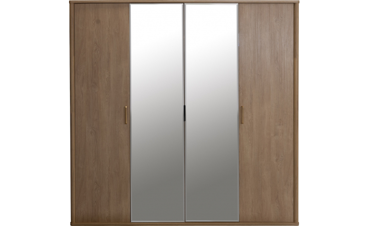 Шкаф для одежды 4д «Поинт» БМ2.665.1.02-01 - дуб мадура