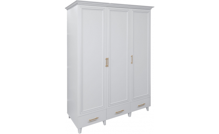 Шкаф для одежды 3Д «Сати» П7.057.1.16 - белый