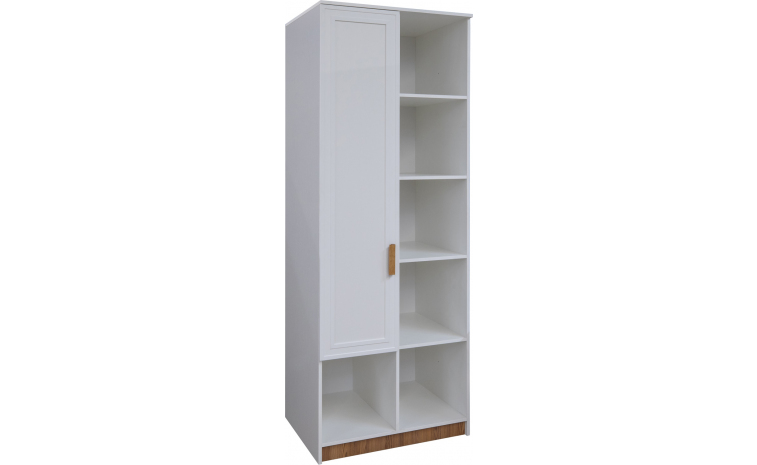 Шкаф комбинированный «Порта» П7.061.1.19 - белый + кедр орегон