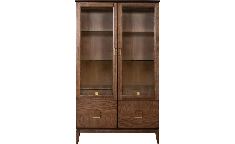 Шкаф 2д «Монблан» П4.145.0.01 - табак