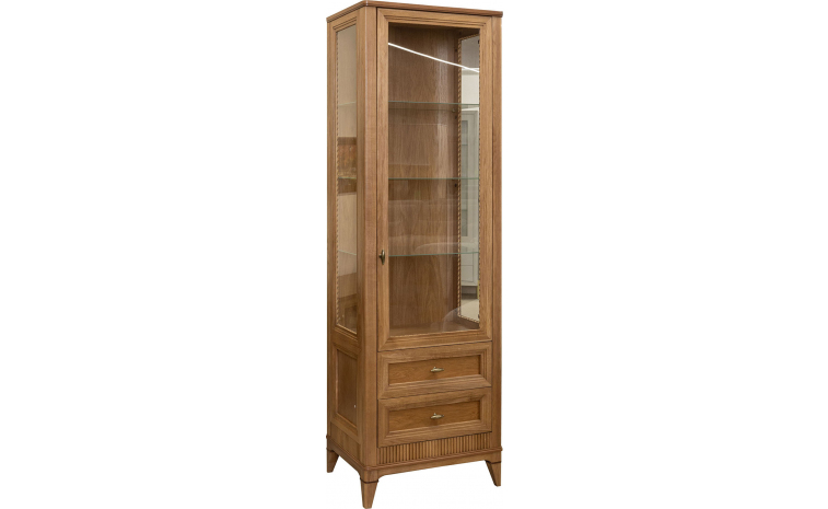 Шкаф-витрина «Калипсо» БМ2.785.0.01 - табак