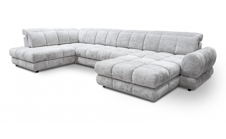 Угловой диван «Россини» (4АL/R.90.20М.8МR/L) - ткань