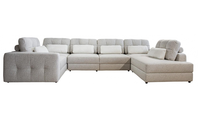 Угловой диван «Мелдон» (1L.90.10M.10M.90.4R) - ткань