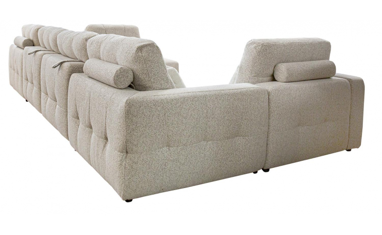 Угловой диван «Мелдон» (1L.90.10M.10M.90.4R) - ткань