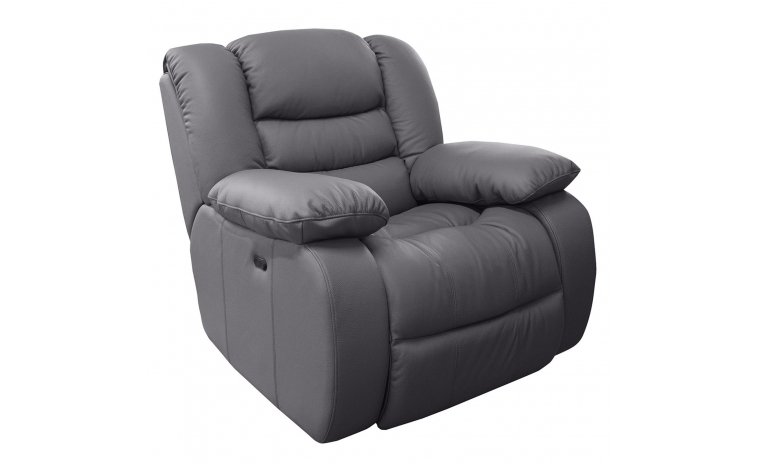 Кресло-реклайнер «Манчестер 1» (1E) - натуральная кожа