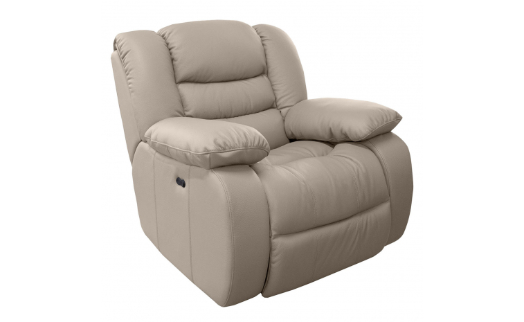 Кресло-реклайнер «Манчестер 1» (1E) - натуральная кожа