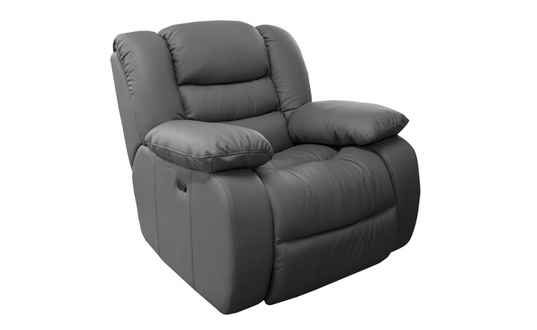 Кресло-реклайнер «Манчестер 1» (1E) - натуральная кожа