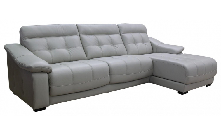 Угловой диван «Мирано» (3mL/R8mR/L) - натуральная кожа