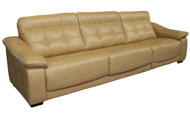 4-х местный диван «Мирано» (3mL/R.1R/L) - промо - натуральная кожа