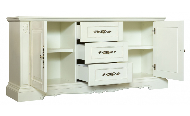 Тумба «Милана 3» П4.265.2.18(396.18) - слоновая кость